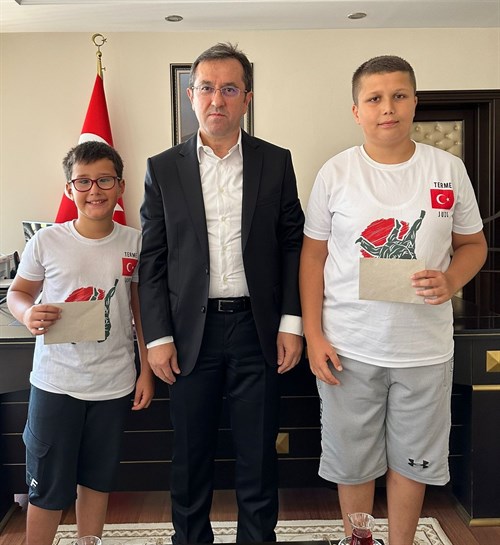 Judo Dalında Derece Yapan Öğrencilerimiz Ödüllendirildi